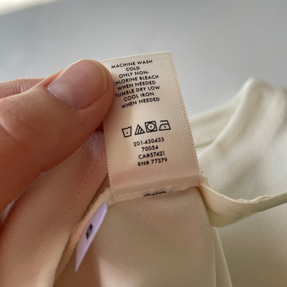 Ann Taylor Tie Sleeve Top - Picture 7 of 7